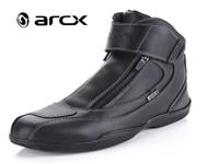 Arcx Дизайн С Двойной Молнией Водонепроницаемые Защитные Мужские Кожаные Внедорожные Мотоциклетные Сапоги Для Верховой Езды